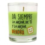 Vela aromatica da siempre lo mejor de ti y lo mejor vendra