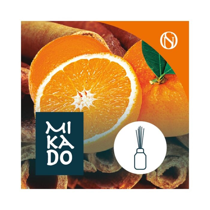 ambientador mikado canela y naranja 100ml Ambientador mikado Canela y Naranja