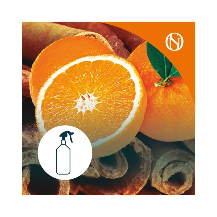 ambientador pulverizador spray canela y naranja Ambientador pulverizador spray Canela y Naranja