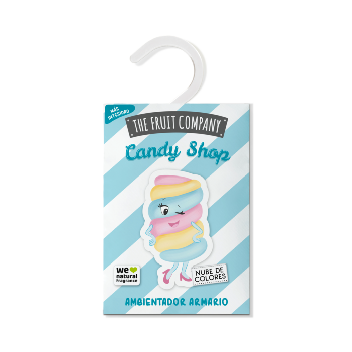 ambientador armario nube de colores candy shop thefruitcompany Armario Nube de Colores Candy TFC