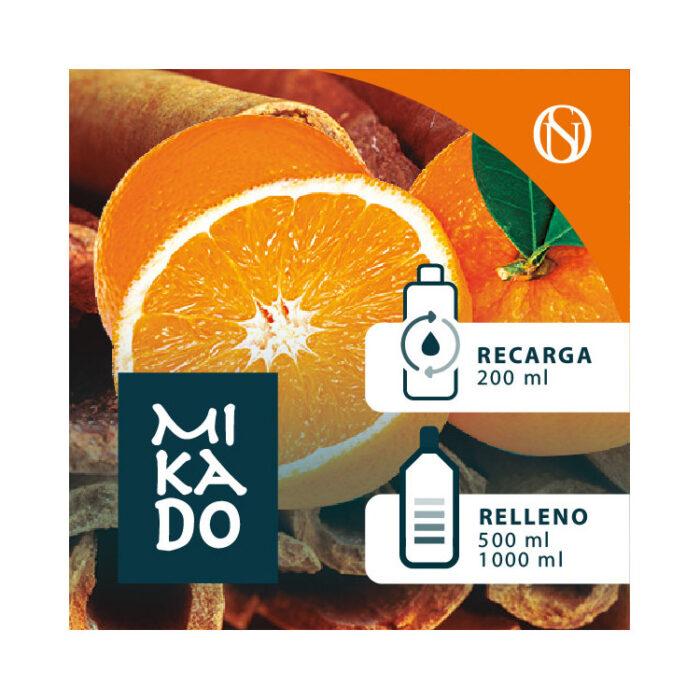 recarga ambientador mikado canela y naranja Recarga ambientador mikado Canela y Naranja