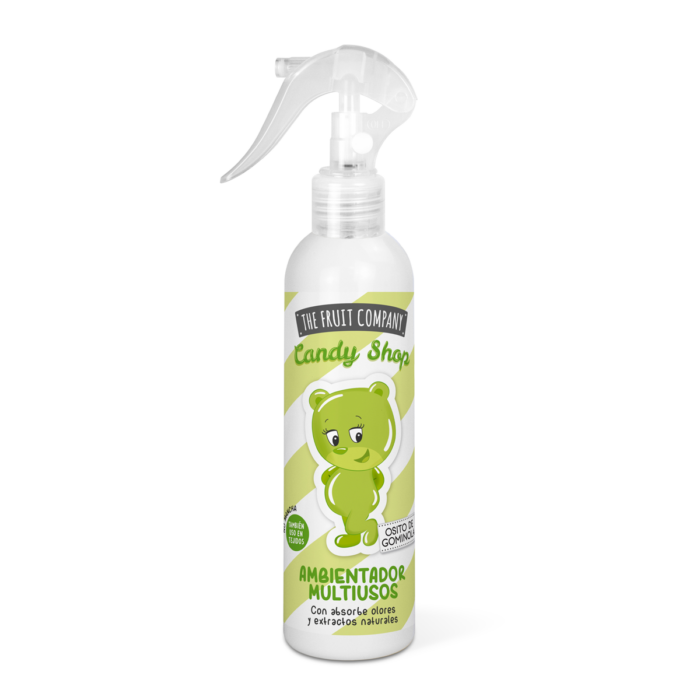 spray ambientador multiusos osito de gominola candy shop thefruitcompany Spray Hogar Osito de Gominola 200 ml Candy TFC