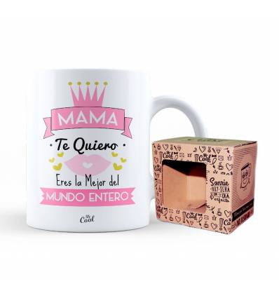 taza-mama-te-quiero-eres-la-mejor-del-mundo-entero TAZA MAMA TE QUIERO, ERES LA MEJOR DEL MUNDO ENTERO - Imagen 1