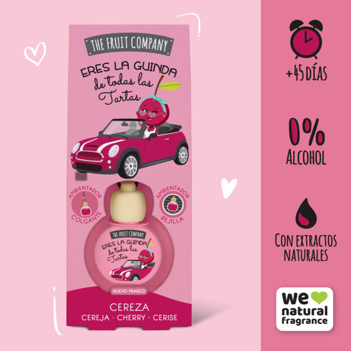 tfc coche cereza caractersticas Ambientador Coche Cereza TFC