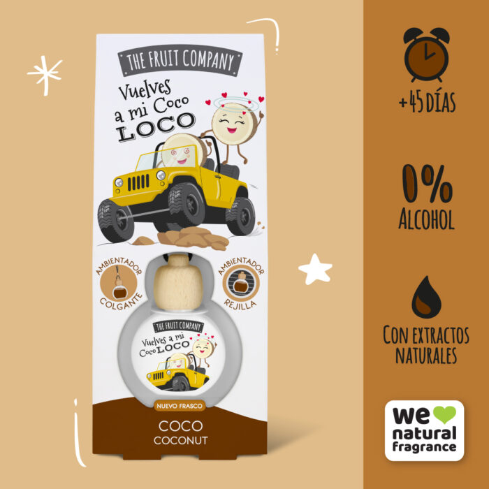 tfc coche coco caractersticas Ambientador Coche Coco TFC