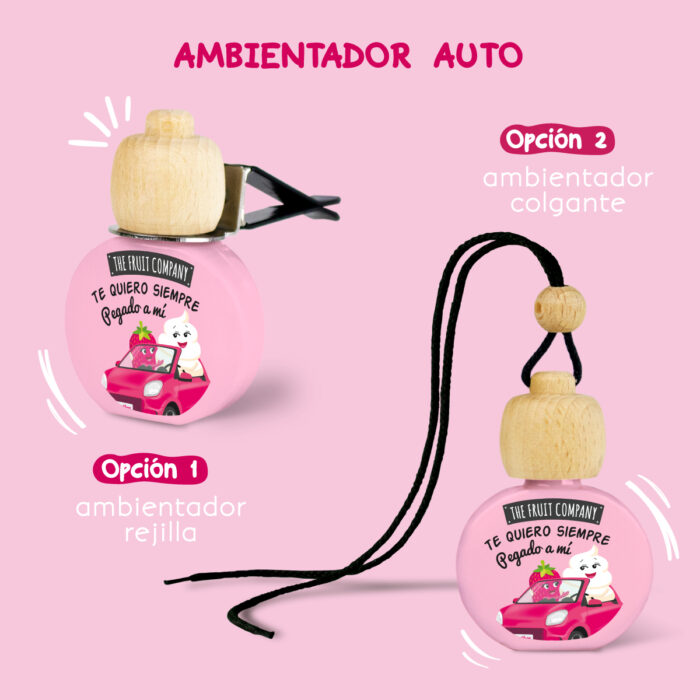 tfc coche fnata 2 usos Ambientador Coche Fresa Nata TFC
