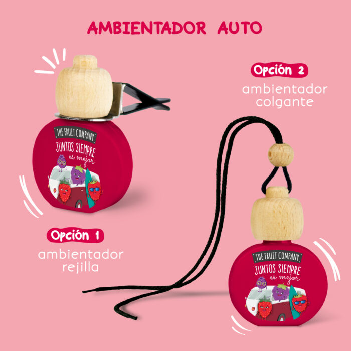 tfc coche frojos 2 usos Ambientador Coche Frutos Rojos TFC