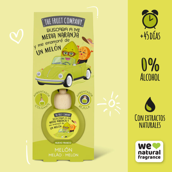 tfc coche melon caractersticas Ambientador Coche Melón TFC
