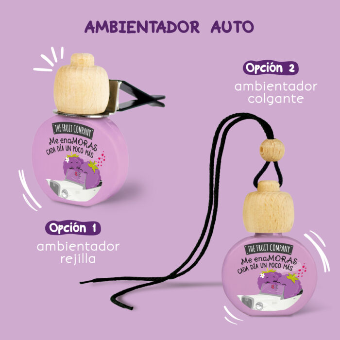 tfc coche moras 2 usos Ambientador Coche Moras TFC
