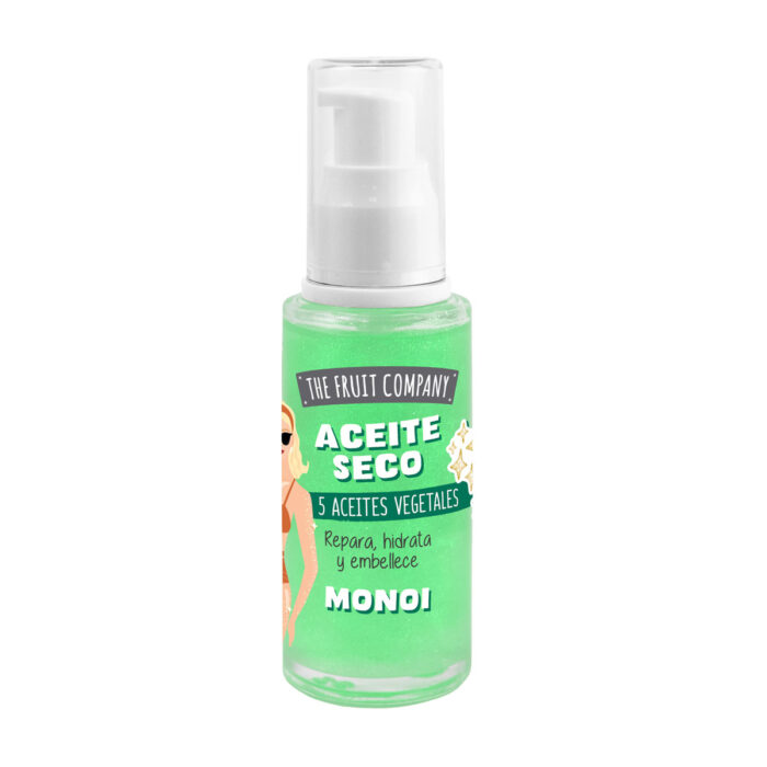 thefruitcompany aceite seco dry oil glitter monoi frasco Dry Oil Glitter Monoi 50 ml TFC