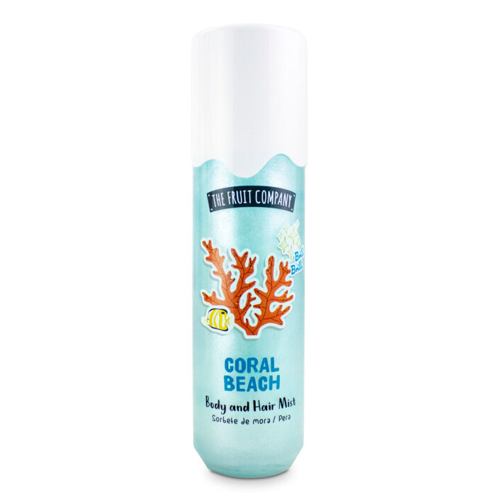 thefruitcompany body mist coral beach Hair & Body Mist Coral Beach Glitter 200 ml TFC