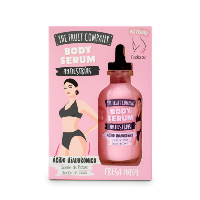 thefruitcompany body serum fresanata caja frontal Body Serum Estrías Fresa Nata 120 ml