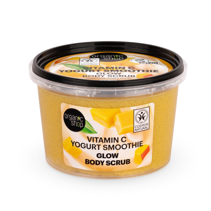 45037 OS BodyScrub VitaminC YogurtSmoothie 250ml 1 2024 07 Exfoliante Corporal de Azúcar Smoothie de Mango y Vitamina C