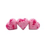 Bomba de baño en forma de Corazon (Cereza)