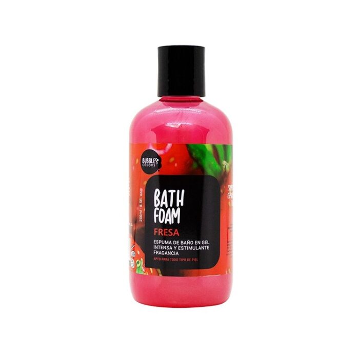 espuma de bano artesana fresa Espuma de baño artesana fresa