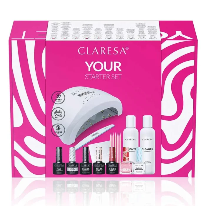 Kit manicura con lampara Claresa - Imagen 2