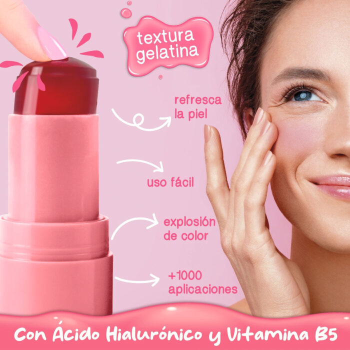 8436559719469 7 b 1 Blush Gelatina Frambuesa para labios y mejillas (03)