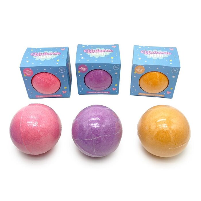 BATH87 002 1716550302 Bomba de Baño CON SORPRESA UNICORNIO MAGICO