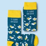 Calcetines "Te quiero un huevo"