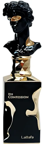 Perfume Árabe Masculino HIS CONFESSION Lattafa - Imagen 2