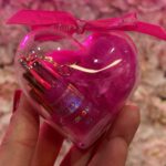 Llavero en forma de Corazón con 2 Lip Gloss