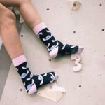 Calcetines, Stitch Negro y Rosa, 36/43 Unisex niños/Adultos - Imagen 2