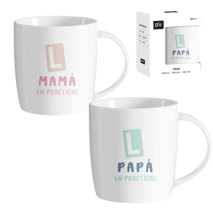 Y8JH00003201 1 Taza Mug de Papis en Prácticas - (Modelo Mamá)