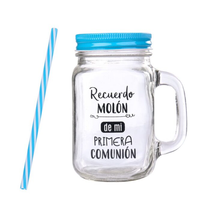 jarra cristal con cana momentos especiales 1 JARRA CRISTAL CON CAÑA "RECUERDO MOLÓN"
