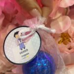 BALSAMO LABIAL METALIZADO EN FORMA DE BOLITA (AZUL)