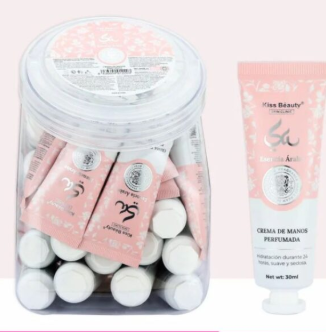 CREMA YARA ROSA TUBO 30ML Crema de manos perfumada YARA ROSA (inspiración) - Imagen 1