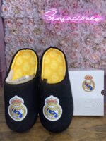 ZAPATILLAS ADULTO "REAL MADRID" (negro) Talla 39/40