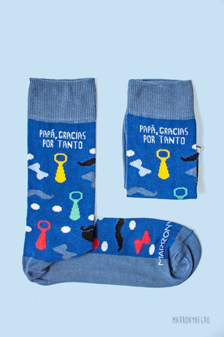 calcetines-papa-gracias-por-tanto CALCETIN PAPÁ, GRACIAS POR TANTO - Imagen 1