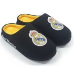 ZAPATILLAS ADULTO "REAL MADRID" (negro) Talla 39/40 - Imagen 2