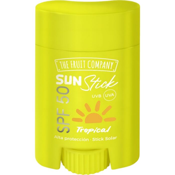 8436620171813 THE FRUIT COMPANY Invisible Sun Stick Solar SPF 50 - TROPICAL - Imagen 1