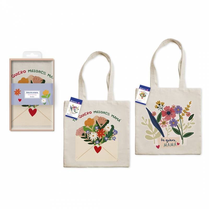 bolsa-shopping-mama (1) Bolsa shopping (TE QUIERO MILLONES MAMÁ) - Imagen 1