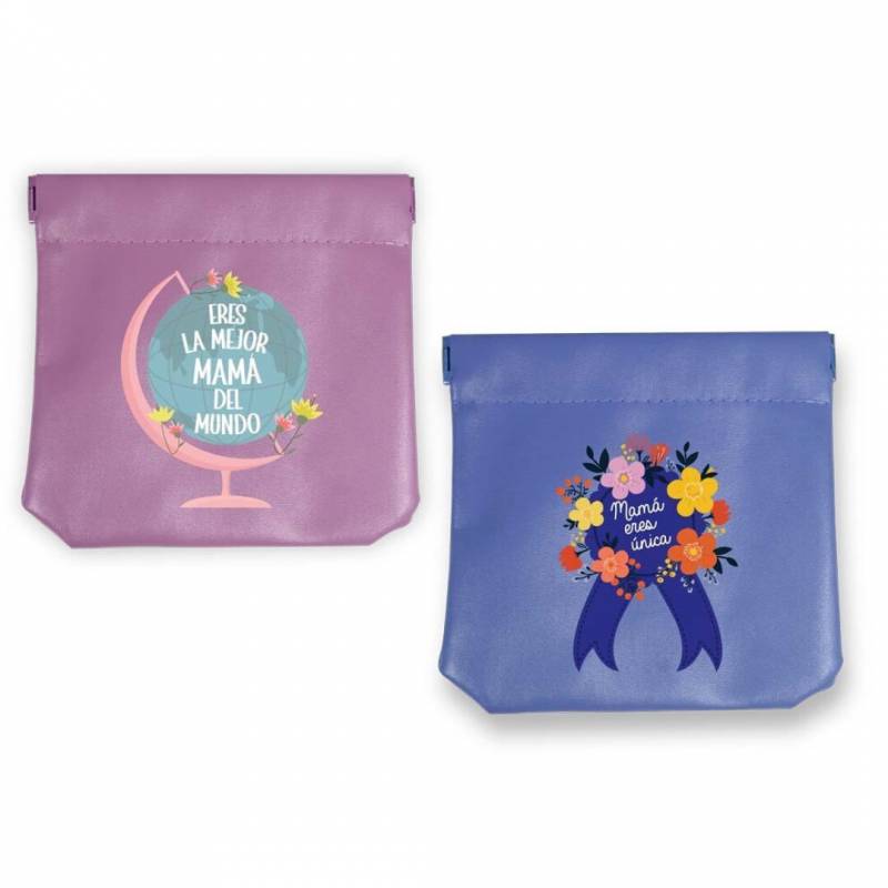 bolsa-shopping-mama Monedero MAMÁ (rosa) - Imagen 1