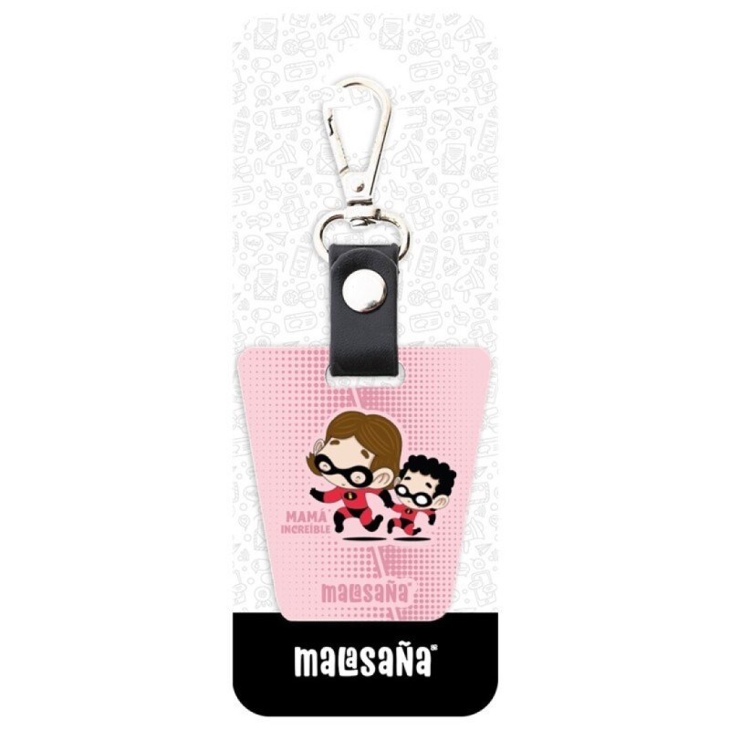 llavero-keyring-pink-mama-increible Llavero (MAMÁ INCREÍBLE) - Imagen 1