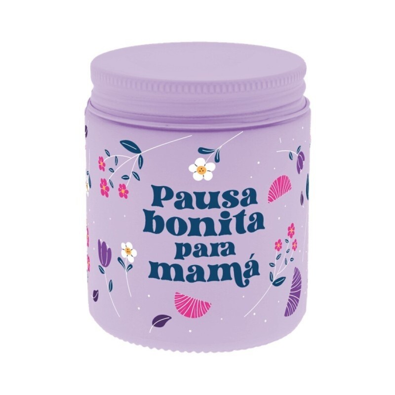 vela-aromatica-scented-candle-lilac-pausa-bonita-para-mama-90-x-70-cm Vela aromática (PAUSA BONITA PARA MAMÁ) - Imagen 1