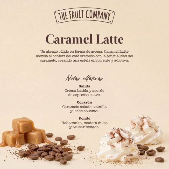 THE FRUIT COMPANY VELA LATA CARAMEL LATTE PATISSERIE EDT 150 GR - Imagen 3