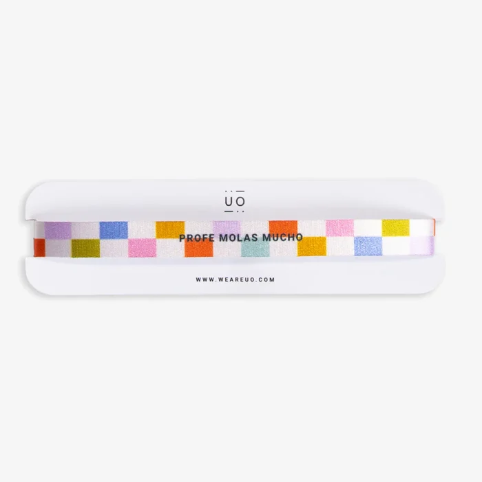 Pulsera de tela "Profe molas mucho" - Imagen 2