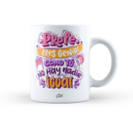 Taza – Profe eres genial como tú no hay nadie igual