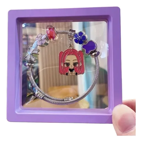 D_NQ_NP_751915-CBT103714050374_012026-O Pulsera KPOP (roja) - Imagen 1