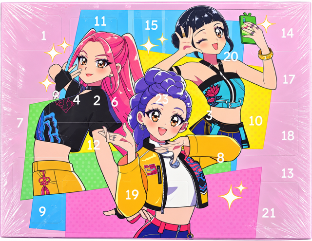 EC7FE59C-ECD8-4314-8561-C86217EE8012 Calendario de Adviento K-POP DEMON HUNTERS 23 DIAS - Imagen 1